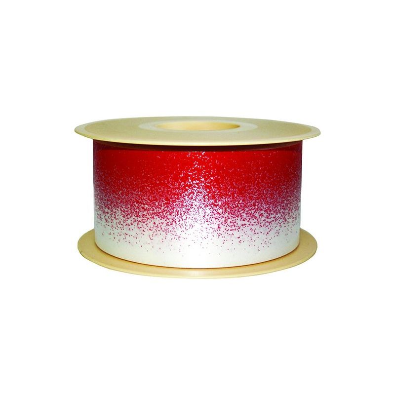 RUBAN CHARLOTTE ROUGE/BLANC