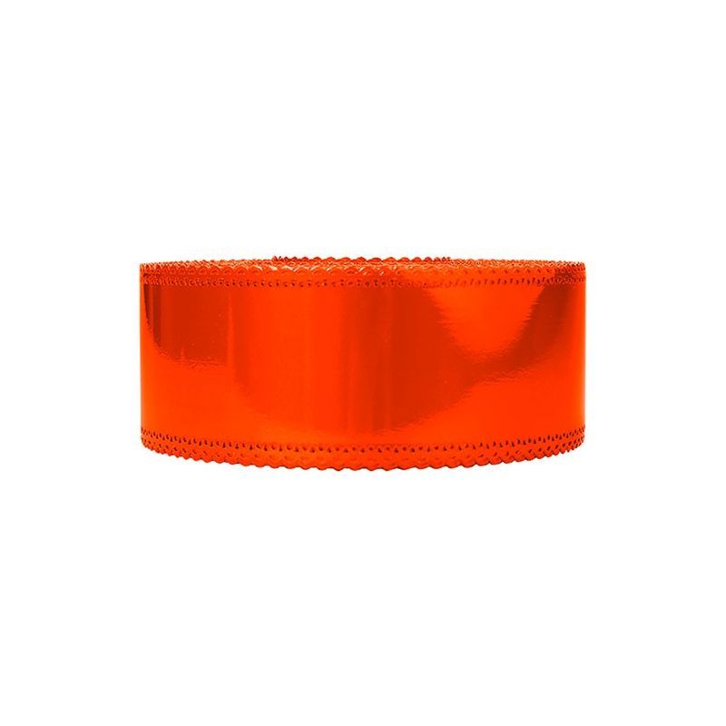 RUBAN CHARLOTTE DENTELLE- ORANGE
