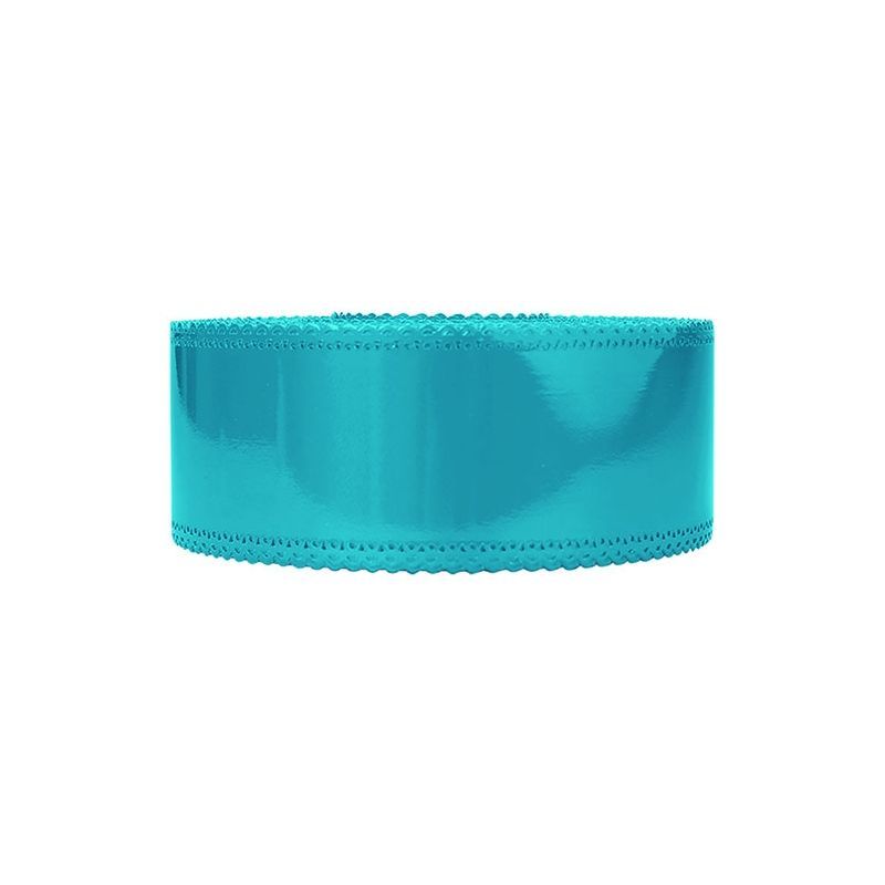 RUBAN CHARLOTTE DENTELLE- TURQUOISE