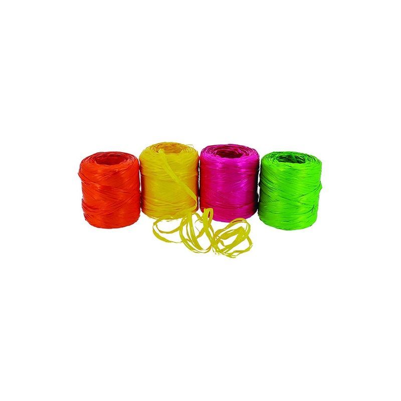 RAPHIA SYNTHETIQUE FLUO