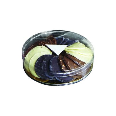 25 BOITES RONDES PVC