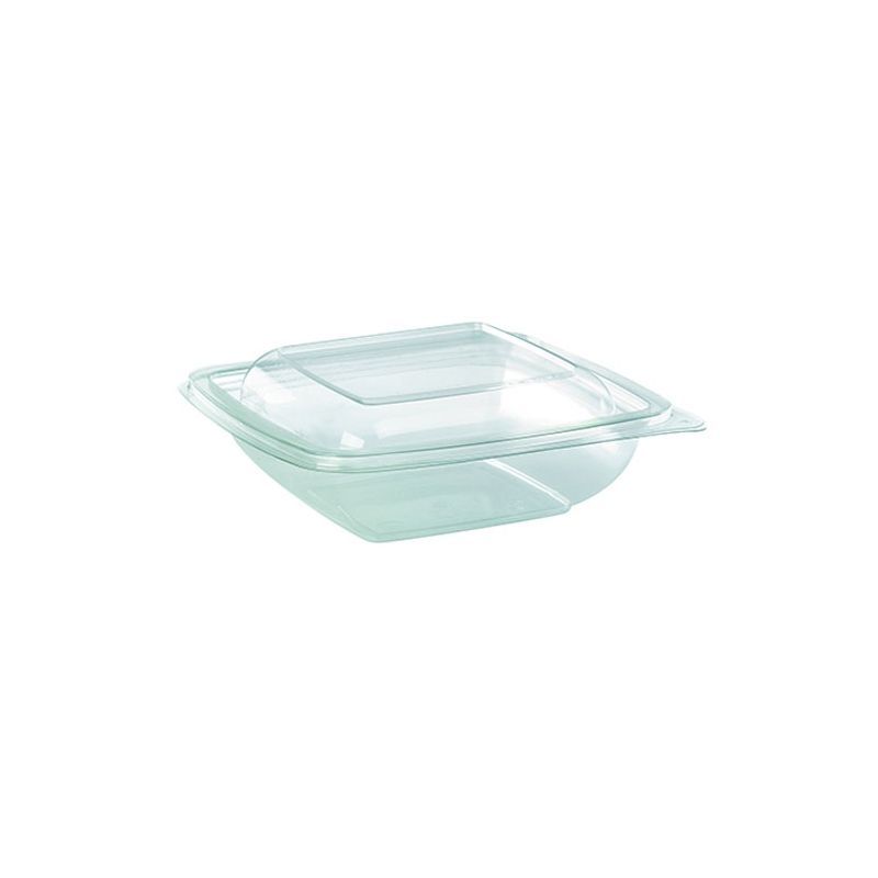 ASSIETTE A SALADE CARREE CRISTAL