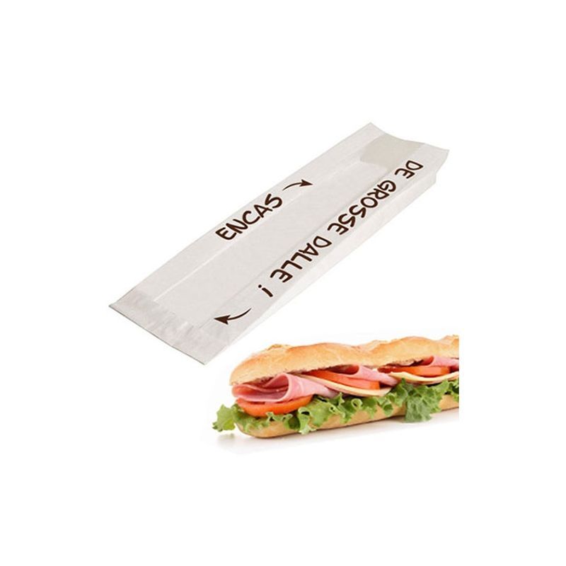 SACS SANDWICHS KRAFT BLANCHI A FENETRE