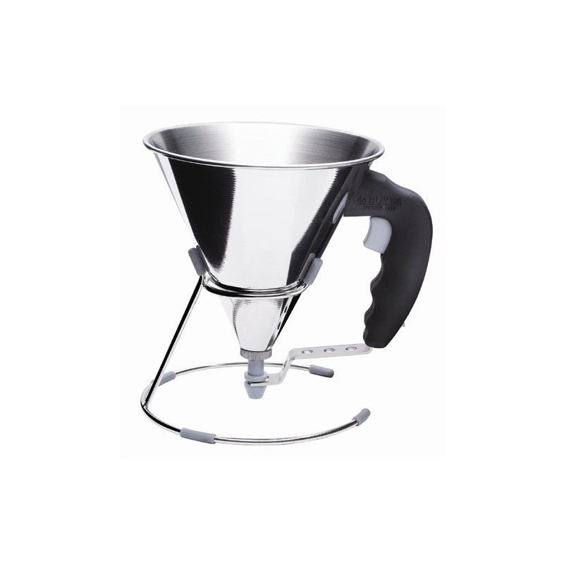MINI ENTONNOIR A PISTON INOX