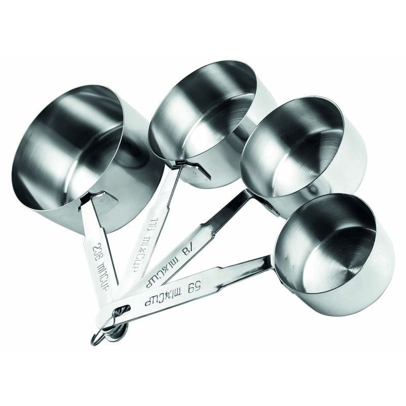 JEU DE 4 MESURES INOX