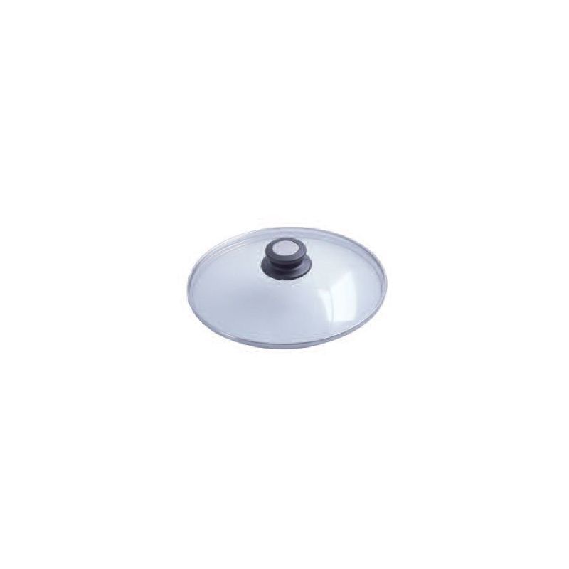 COUVERCLE EN VERRE CERCLE INOX