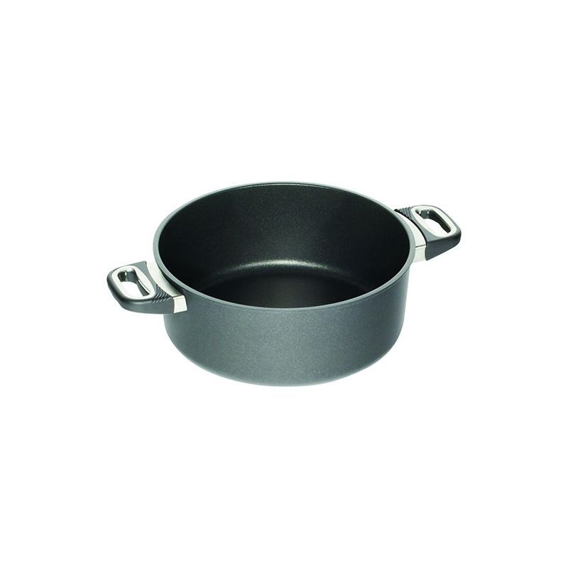 COCOTTE RONDE FONTE D ALUMINIUM