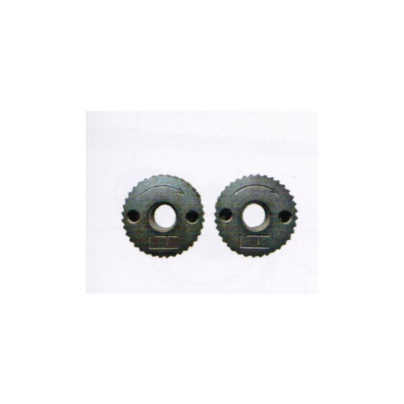 LOT DE 2 MOLETTES CRANTEES POUR OUVRE BOITES ELECTRIQUE OEXTC-OE750 - Ø 36 mm