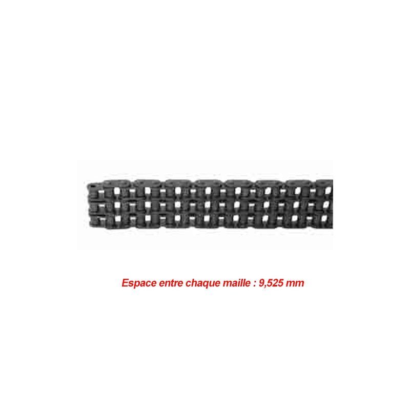 CHAINE DE TRANSMISSION TRIPLE PAS DE 9.525 MM