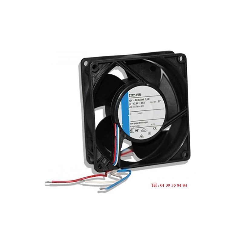 VENTILATEUR COMPACT - COURANT CONTINU - EBMPAPST - TYPE 3212 J/2N