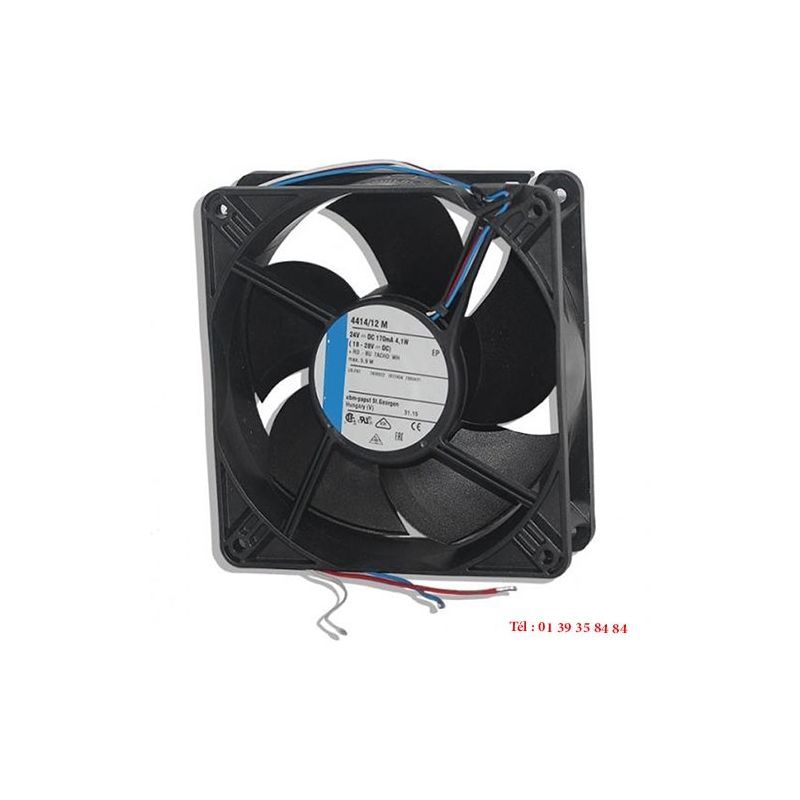 VENTILATEUR COMPACT - COURANT CONTINU - EBMPAPST - TYPE 4414/12M