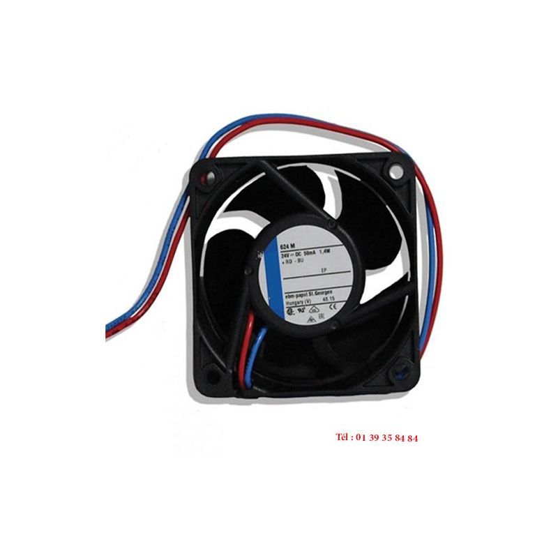 VENTILATEUR COMPACT - COURANT CONTINU - EBMPAPST - TYPE 624M