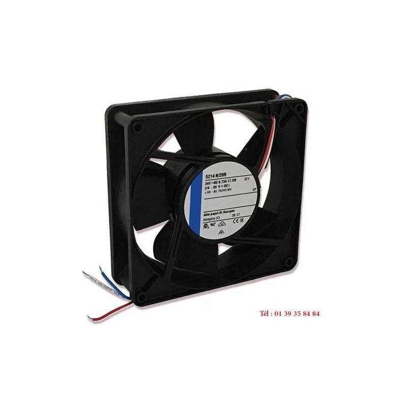VENTILATEUR COMPACT - COURANT CONTINU - EBMPAPST - TYPE 5214N/2HH