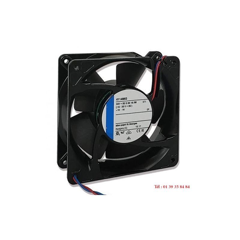 VENTILATEUR COMPACT - COURANT CONTINU - EBMPAPST - TYPE 4114NH3