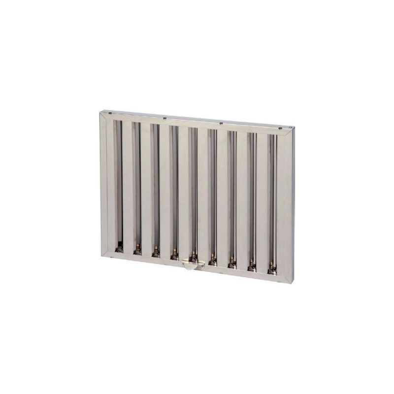 FILTRE A CHOC TOUT INOX SANS POIGNEE POUR HOTTE