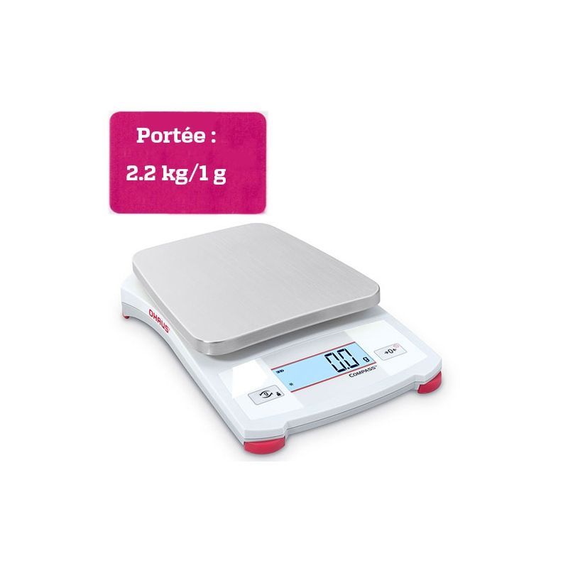 BALANCE PORTABLE COMPASS - Portée 2.2 kg