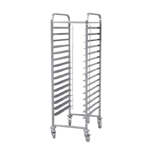 ECHELLE INOX 15 NIVEAUX 405X550X1730 MM