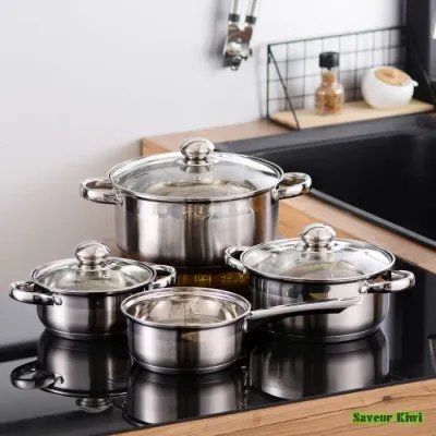 Batterie de cuisine inox