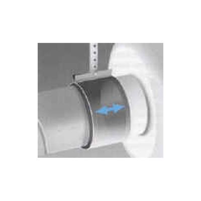 PAIRE DEMANCHETTES DE RACCORDEMENT POUR TURBINES D EXTRACITON DE HOTTE