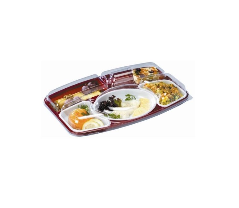 KIT PLATEAU REPAS PRESTIGE 5 COMPARTIMENTS