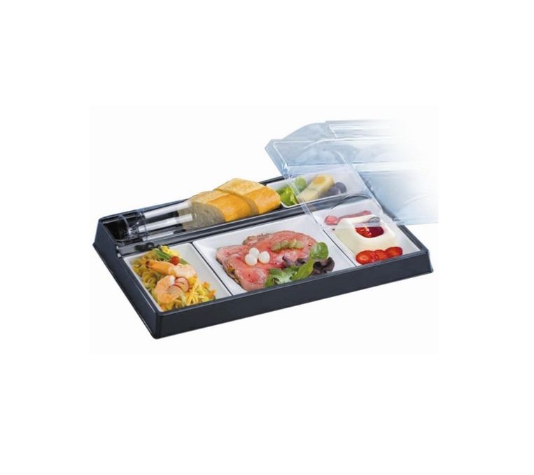 KIT PLATEAU REPAS 5 COMPARTIMENTS