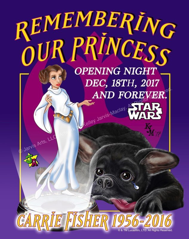 &quot;Princess Remembrance&quot; Art Prints (Purple)