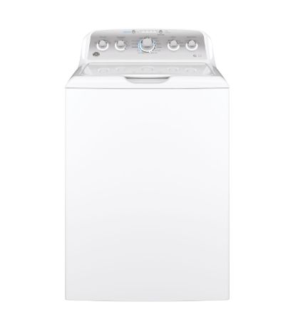 GE® ENERGY STAR® 4.6 cu. ft. Capacity Washer with Stainless Steel Basket ​Model #: GTW500ASNWS
