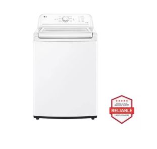 LG 4.3 cu. ft. Ultra Large Capacity Top Load Washer Model #: WT6100CW