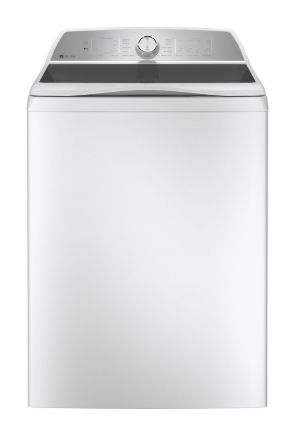 GE Profile™ ENERGY STAR® 5.0 cu. ft. Capacity Washer with Smarter Wash Technology and FlexDispense™ Model #: PTW600BSRWS