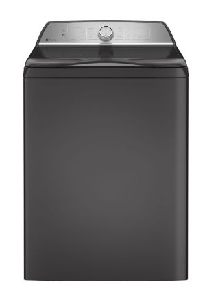 GE Profile™ ENERGY STAR® 5.0 cu. ft. Capacity Washer with Smarter Wash Technology and FlexDispense™ Model #: PTW600BPRDG