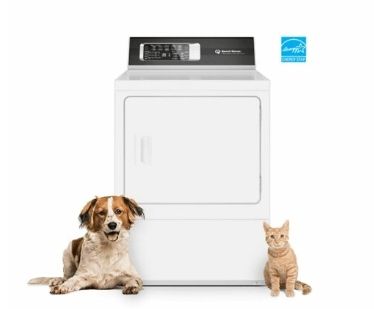 SPEEDQUEEN DR7 Sanitizing Electric Dryer with Pet Plus™ | Steam | Over-dry Protection Technology | ENERGY STAR® Certified | 7-Year Warranty