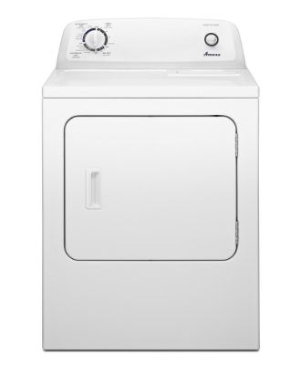 6.5 cu. ft. Amana® Top Load Gas Dryer ​Model #: NGD4655EW