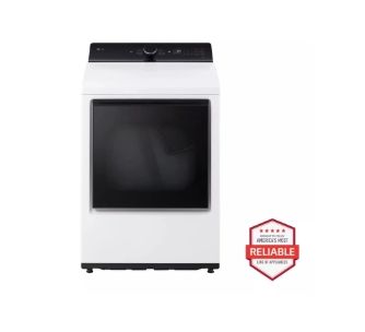 LG 7.3 cu. ft. Ultra Large Capacity Rear Control Gas Dryer with LG EasyLoad Door and AI Sensing ​Model #: DLG8401WE