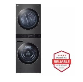 LG single Unit Front Load LG Wash Tower with Center Control 4.5 cu. ft. Washer and 7.4 cu. ft. Electric Dryer ​Model #: WKEX200HBA