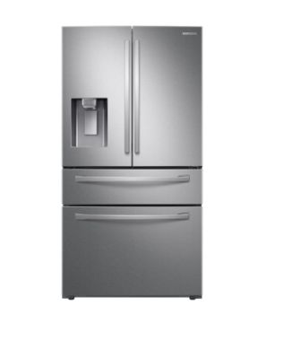 Samsung  28 cu. ft. 4-Door French Door Refrigerator with FlexZone™ Drawer ​Model #: RF28R7201SR