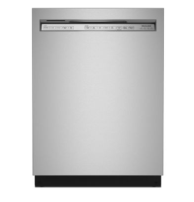 KitchenAid  with this 39 dBA front control dishwasher. ​Model #: KDFE204KPS