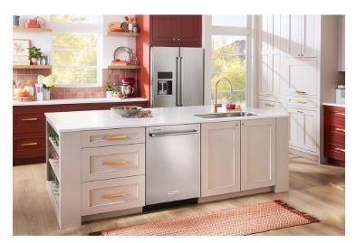 Kitchen aid op control dishwasher 360° Max Jets™ Third Rack Dishwasher with 50+ Total Wash Jets, 44 dBA ​Model #: KDTM404KPS