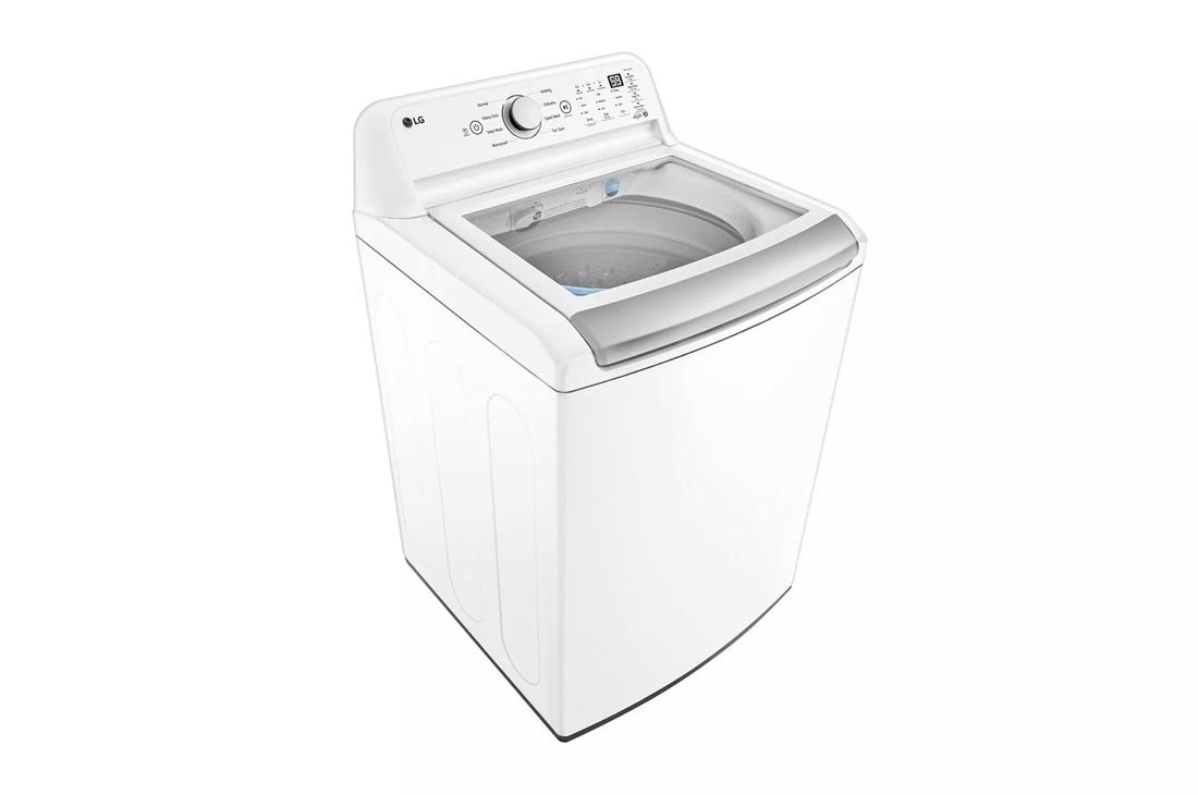 LG 4.8 cu. ft. Mega Capacity Top Load Washer with 4-Way Agitator & TurboDrum Technology Model #: WT7155CW