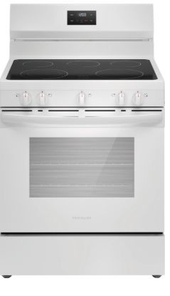 Frigidaire White 30" Electric Range ​Model #: FCRE3052BW
