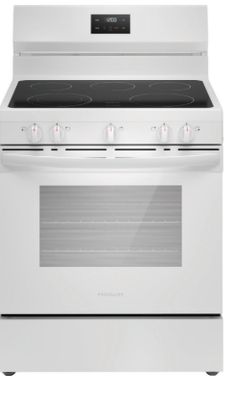 Frigidaire White 30" Electric Range ​Model #: FCRE3052BW