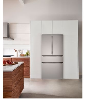 BOSCH stainless steel  800 Series, French Door Bottom Mount Refrigerator ​Model #: B36CL80ENS