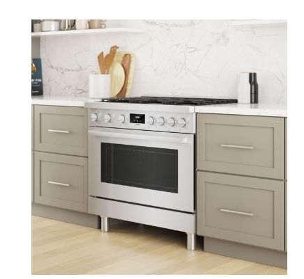 BOSCH  800 Series, Dual Fuel Freestanding Range ​Model #: HDS8655U