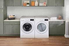 LG 5.0 cu. ft. Mega Capacity Front Load Washer ​Model #: WM3470CW