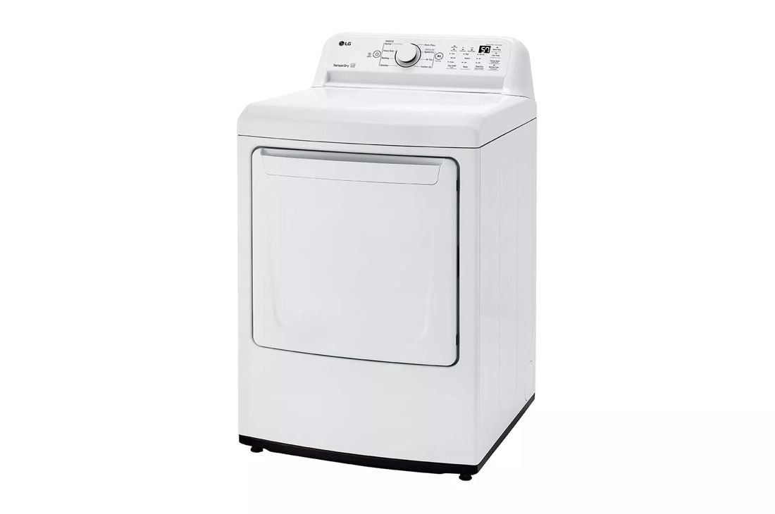 LG 7.3 cu. ft. Ultra Large Capacity Electric Dryer with Sensor Dry Technology DLE7000W LG 7.3 cu. ft. Ultra Large Capacity Electric Dryer with Sensor Dry Technology DLE7000W
