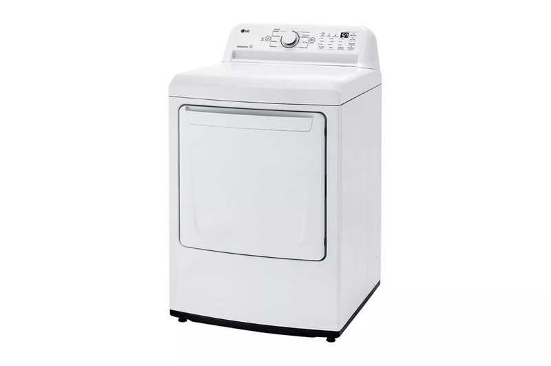 LG 7.3 cu. ft. Ultra Large Capacity Electric Dryer with Sensor Dry Technology DLE7000W LG 7.3 cu. ft. Ultra Large Capacity Electric Dryer with Sensor Dry Technology DLE7000W