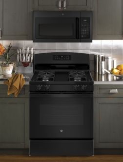 GE 1.6 Cu. Ft. Over-the-Range Microwave Oven JVM3160DFBB