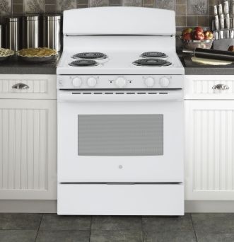 GE ENERGY STAR® 30" Free-Standing Electric Range JBS460DMWW