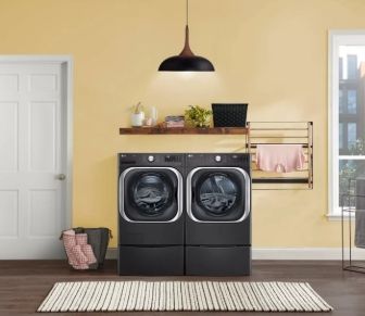 LG 5.2 cu. ft. Mega Capacity Smart Wi-Fi Enabled Front Load Washer WM8900HBA LG 5.2 cu. ft. Mega Capacity Smart Wi-Fi Enabled Front Load Washer WM8900HBA