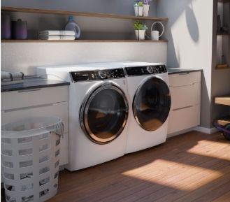 GE Profile 7.8 cu. ft. Capacity Smart Front Load Electric Dryer PFD87ESSVWW