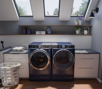 GE Profile 7.8 cu. ft. Capacity Smart Front Load Gas Dryer PFD87GSPVRS